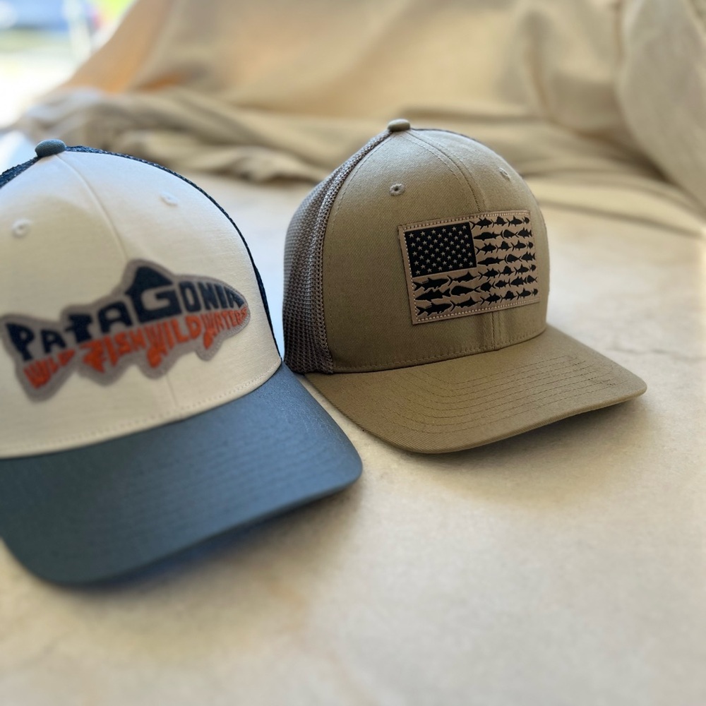 Patagonia x Columbia Fishing Hat Bundle